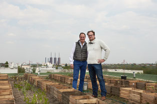 Urban Farming hoch über Lichterfelde