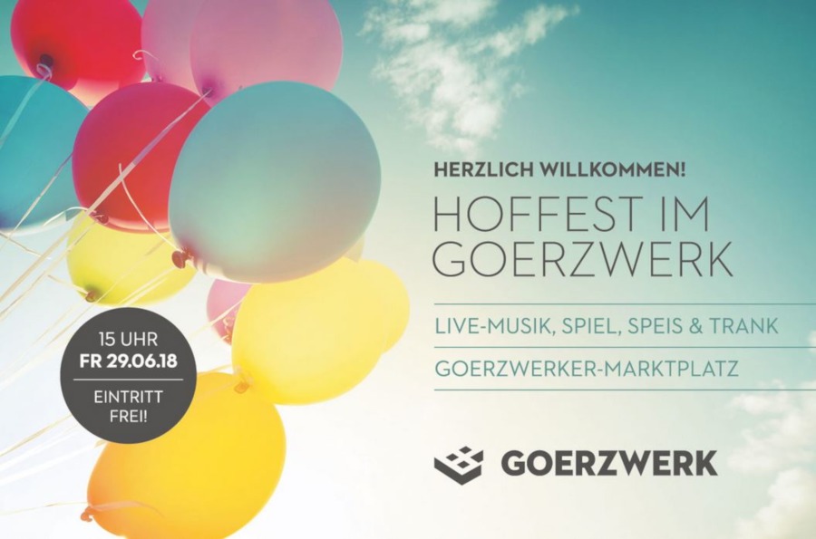 Goerzwerke Hoffest mit Kreativmarkt