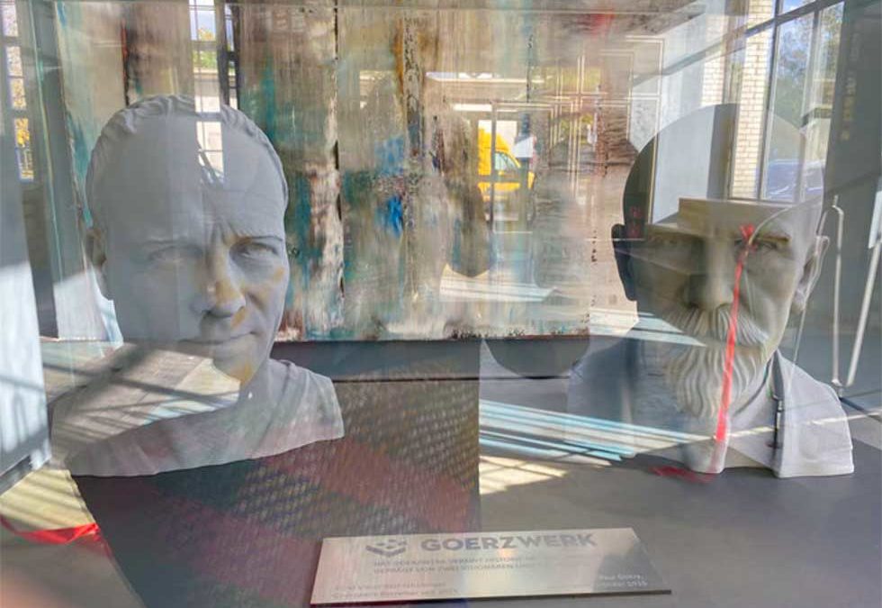 Zwei Visionäre – gemeinsam verewigt 