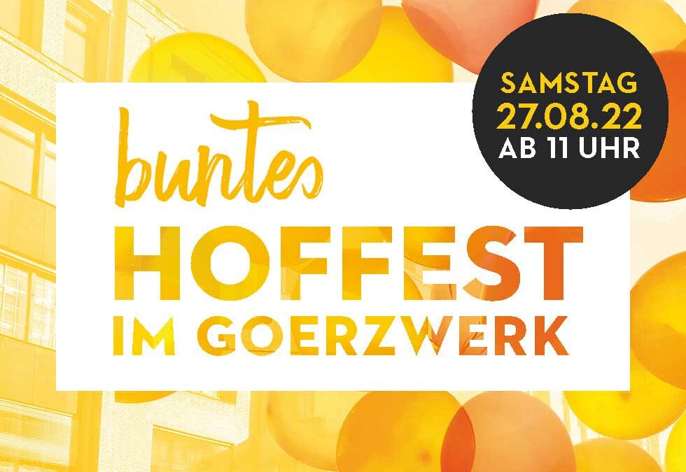 Hoffest am Samstag, 27. August 2022