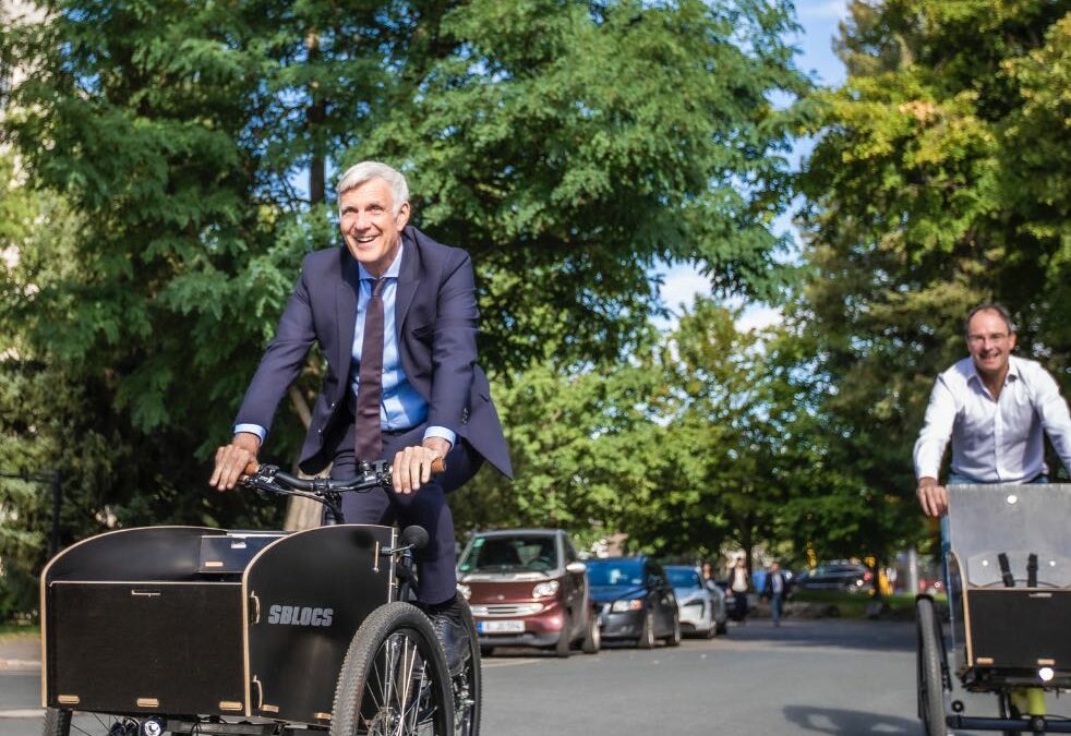Mit dem CargoBike auf Goerzwerk-tour