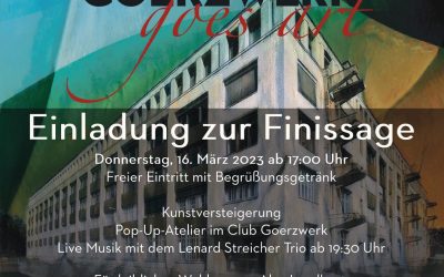 Finissage mit Kunstauktion und Live-Konzert Am 16. März 2023