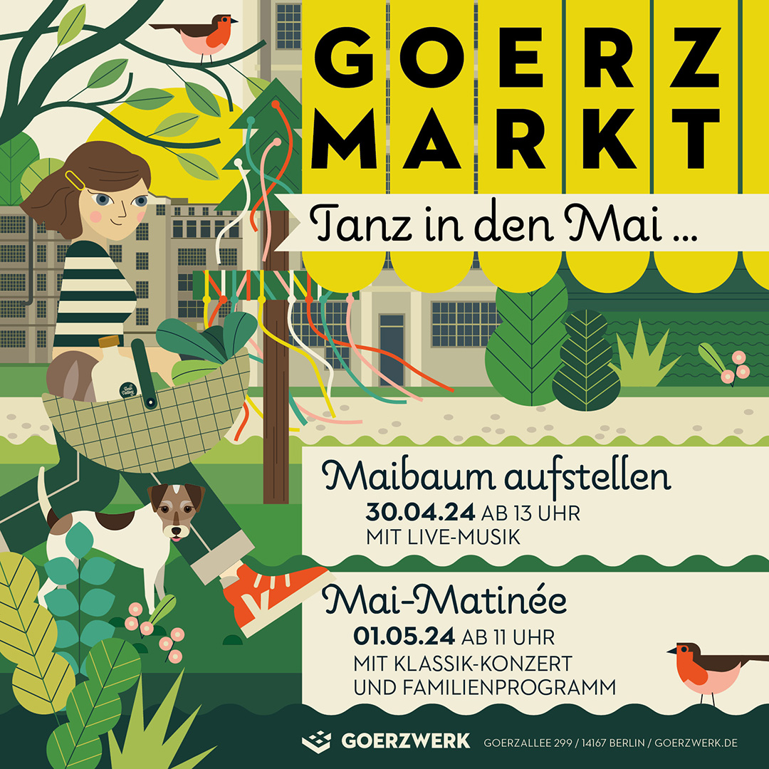 Goerzmarkt, Maibaum