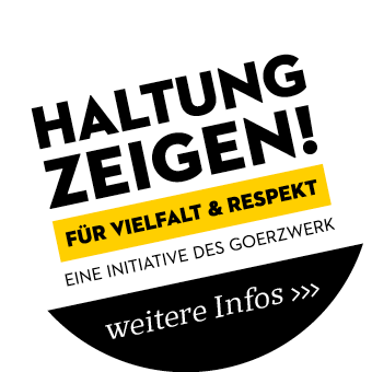 Haltung zeigen!
