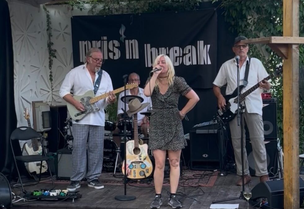 rockröhre maja von „pris’n break“ heizte unseren biergarten auf